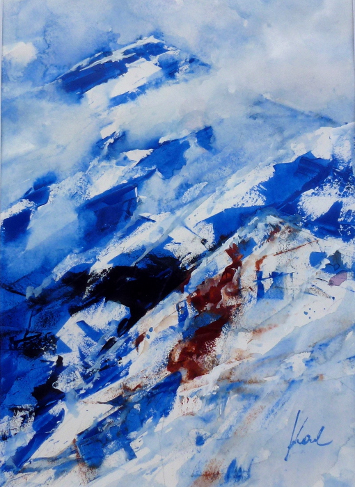 großglockner aquarell